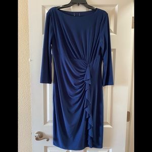 Navy blue formal dress